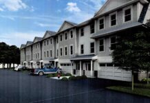 New Townhouse Development Planned for Downtown Verona 21 25 Grove Ave Verona Renderings 1