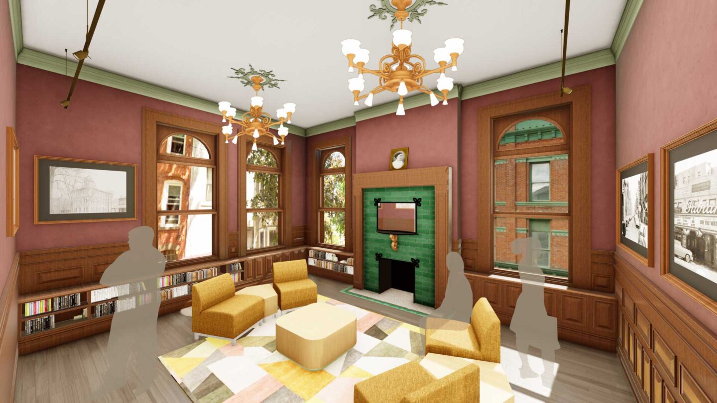 Hoboken Public Library Renovation Rendering