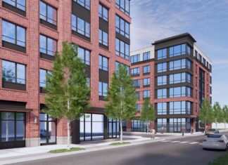 Birch House Jersey City Rendering