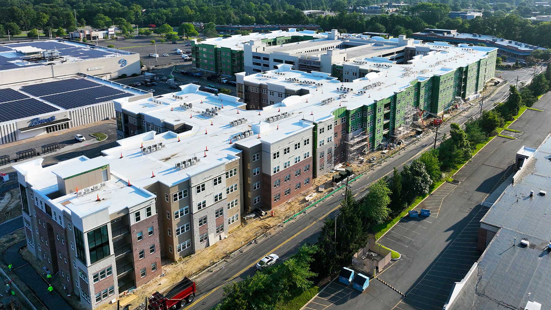 Pearl Apartments Moorestown Construction