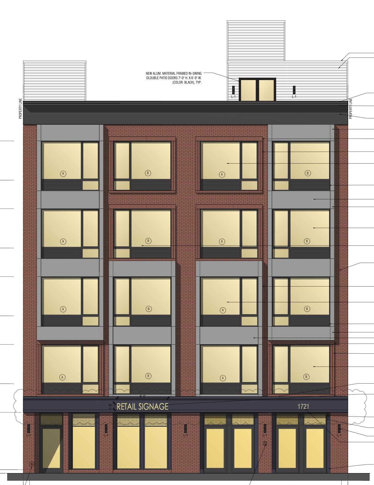 1721 1723 Kennedy Blvd Jersey City Rendering