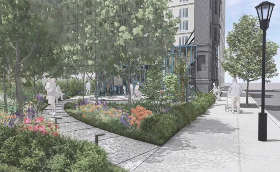 Cathedral House Memorial Rendering